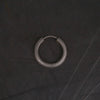 Parts of Four Hoop Hoop Earrings Collection III Highly Handcrafted PS4-1635-2-DA-ZY Dirty Silver 23mm PPOF58